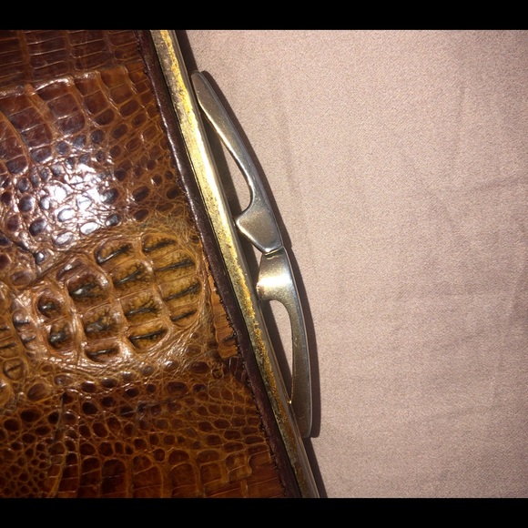 Vintage genuine Crocodile skin wallet. - Picture 5 of 7